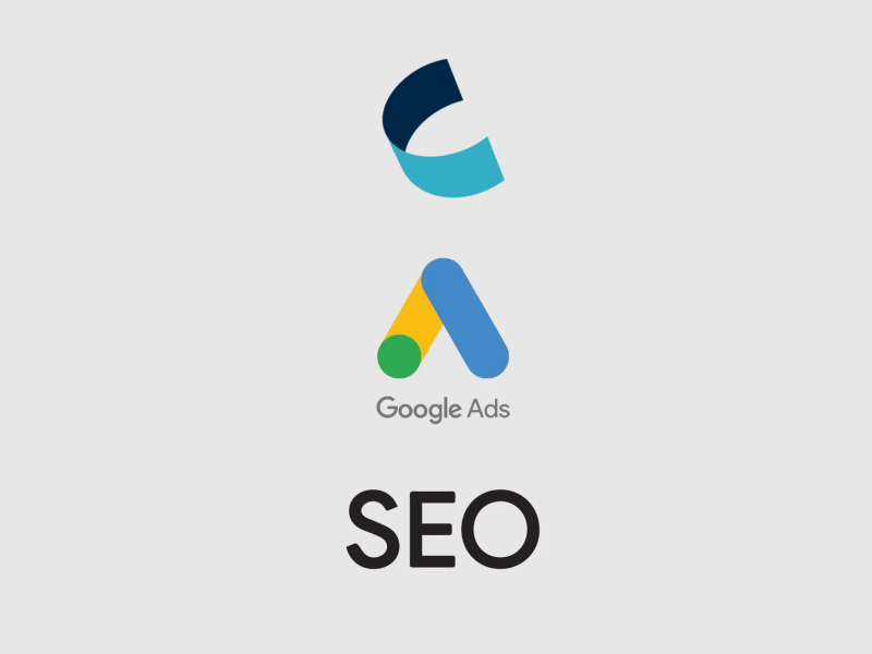 icônes studio caractère google Ads et SEO