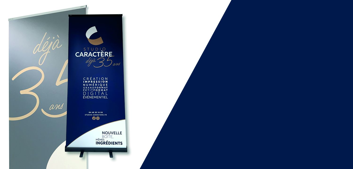 bannière studio caractère
