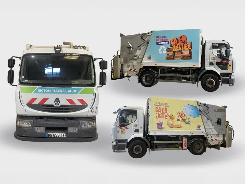 Covering camion